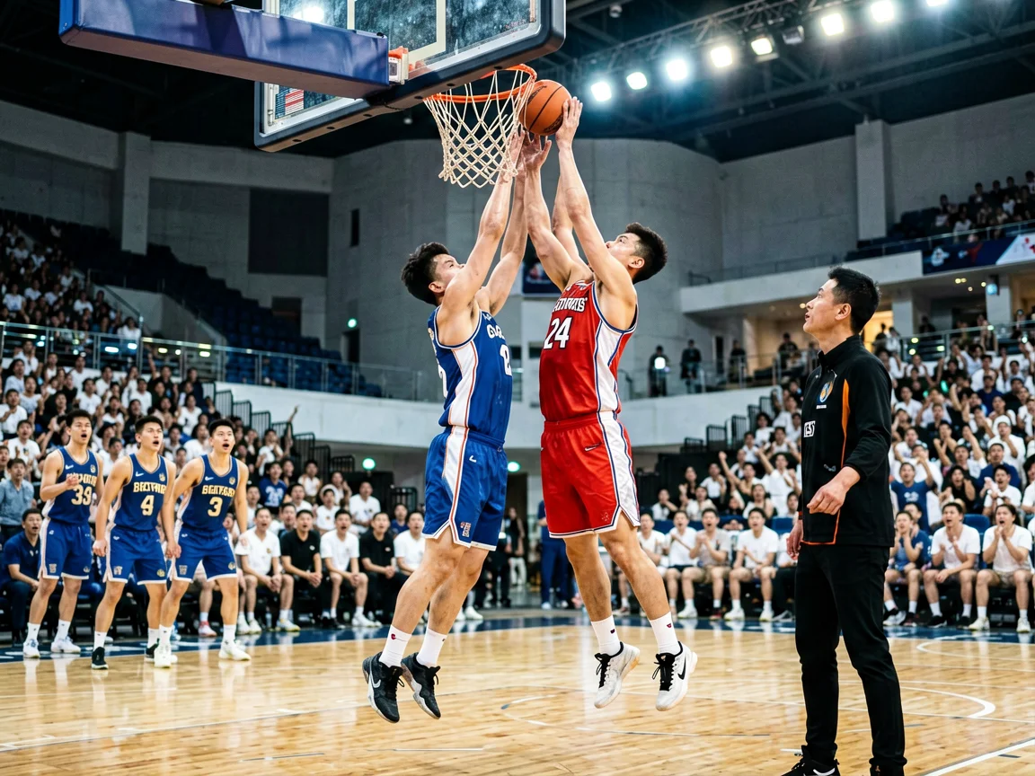 水球赛场运动员拼搏瞬间